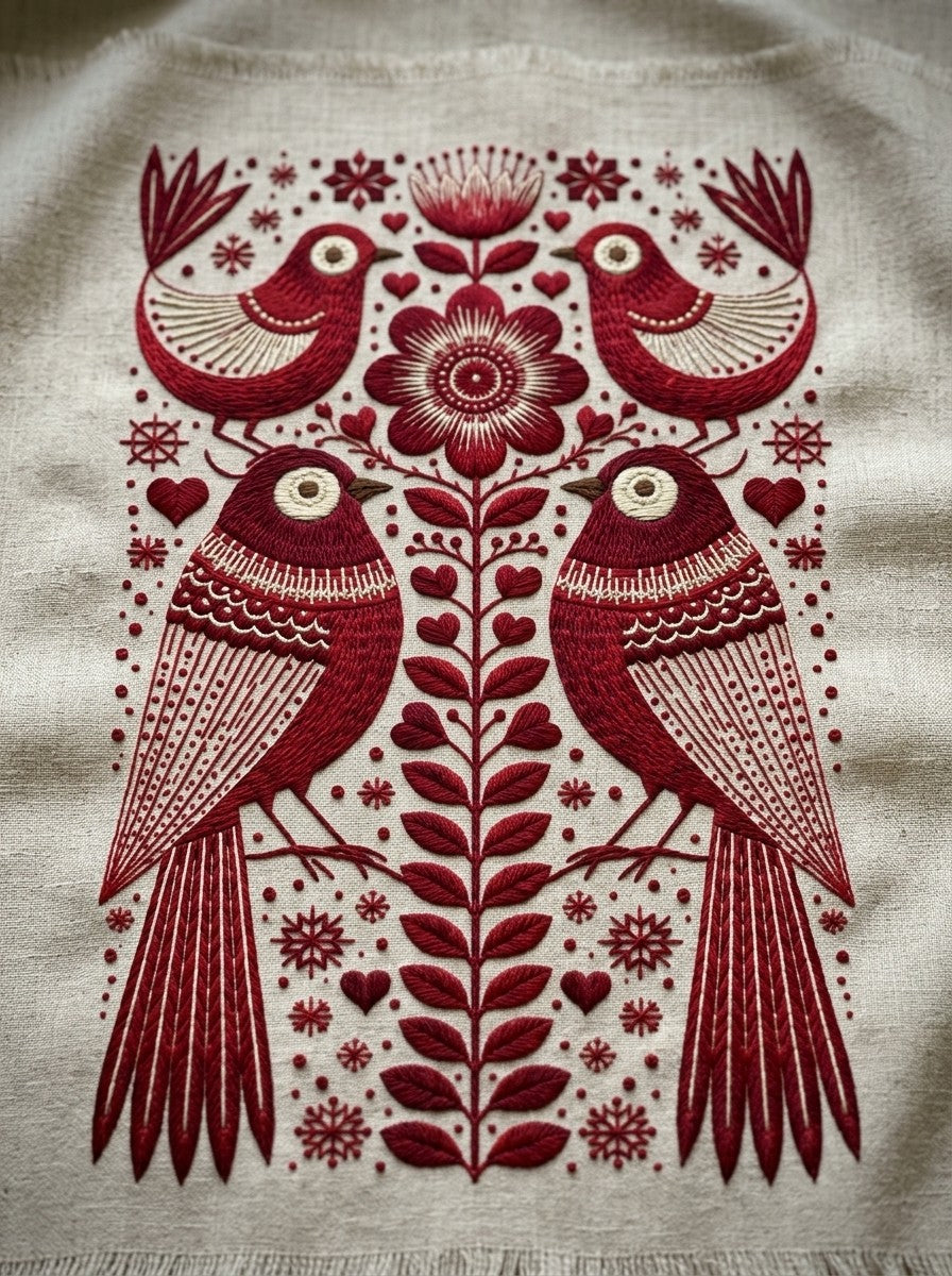 Scandinavian Folk Embroidery Book 45 Product Book 3 digital PDF embroidery design book - product image 31
