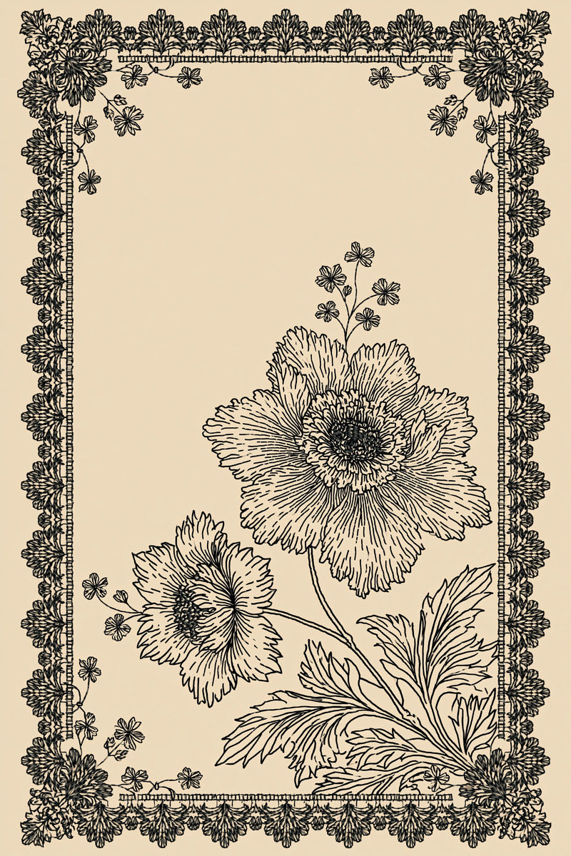 Table Linen Frame Kit Modular 02 from Modular & Combine Friendly Embroidery Systems - Book 2, a machine embroidery design reference.