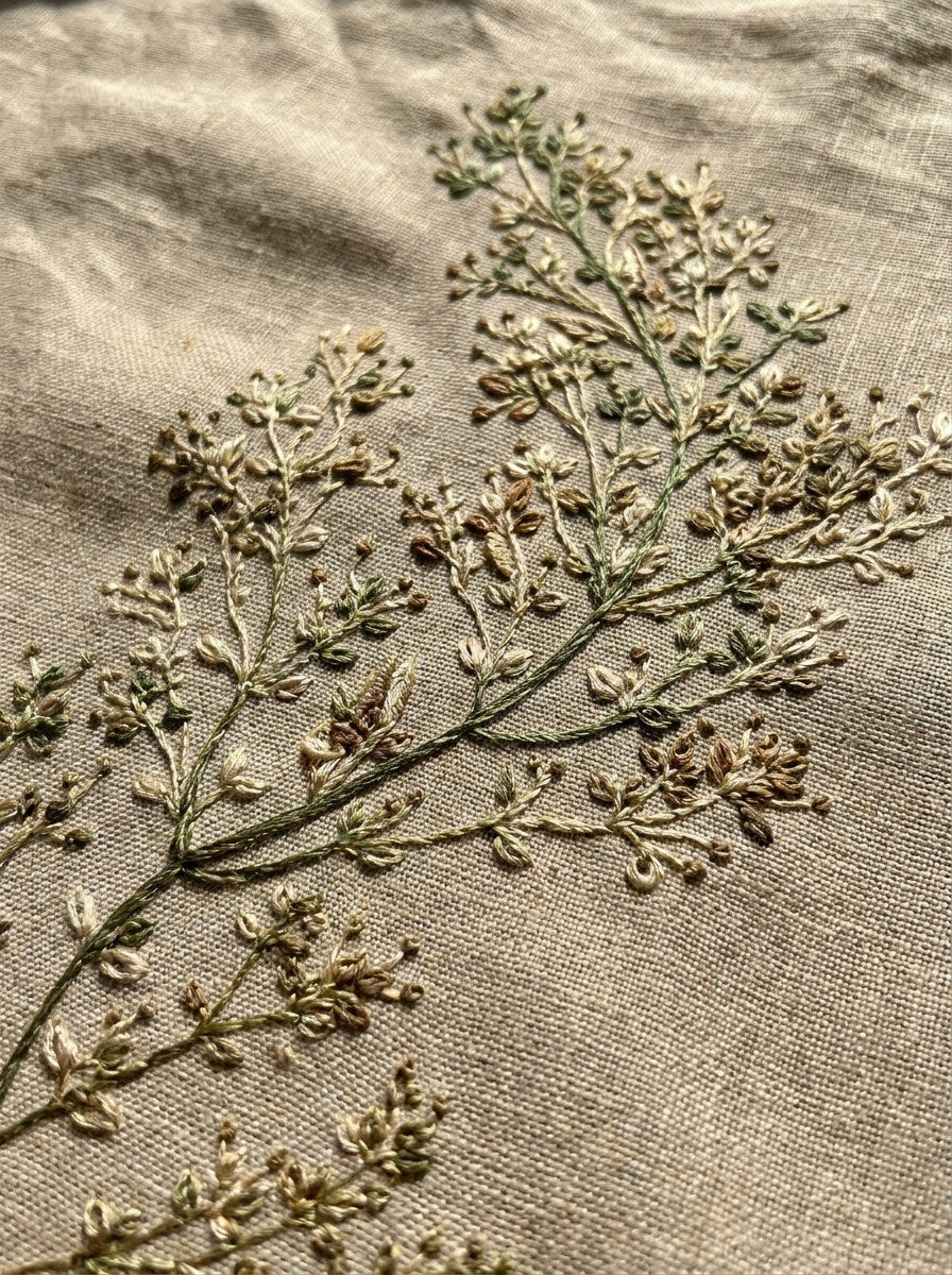 Thyme Inspired Botanical Filler Botanical from Botanical Sprig Library Book 6, a digital embroidery design reference for machine embroidery designs, embroidery patterns and small motif and accent designs.