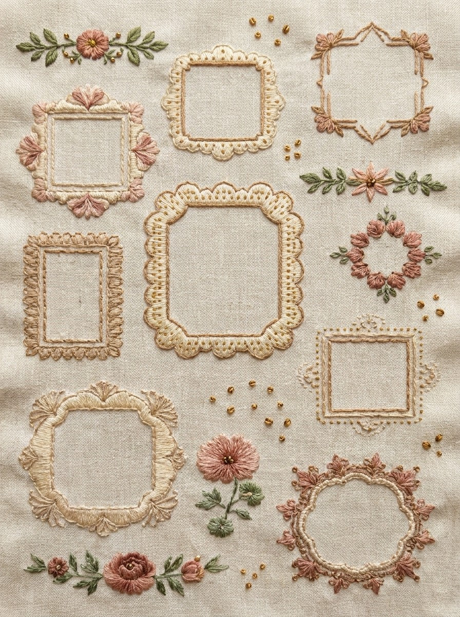 Tiny Embroidery Designs Book 36 Product Book 4 digital PDF embroidery design book - sample plate / motif preview 6