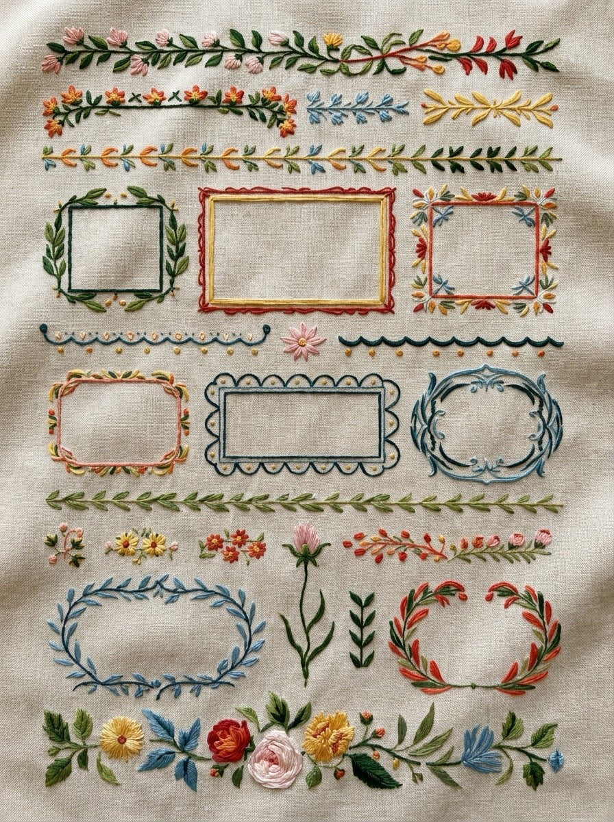 Tiny Embroidery Designs Book 36 Product Book 3 digital PDF embroidery design book - sample plate / motif preview 16