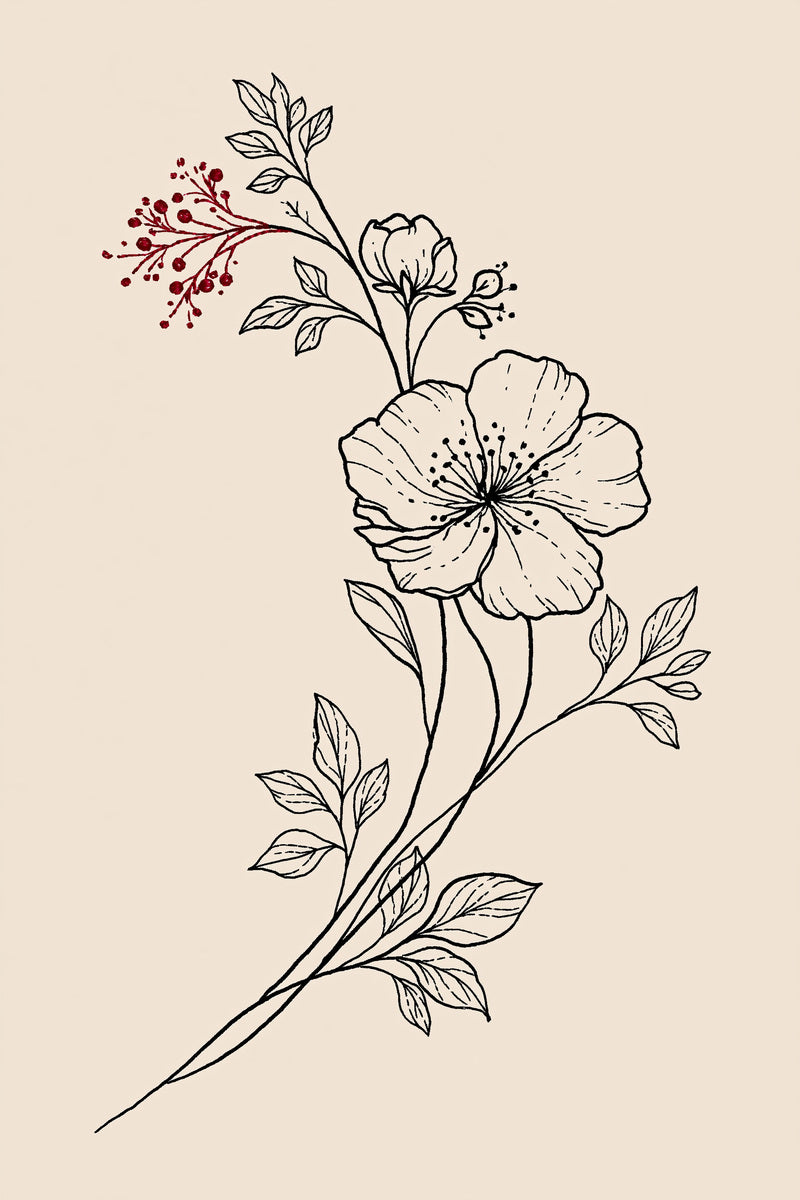 Tiny Cuff Floral Accent Mini from Accent Designs & Mini Motif Library Book 3, a digital embroidery design reference for machine embroidery designs, embroidery patterns and garment placement ideas.