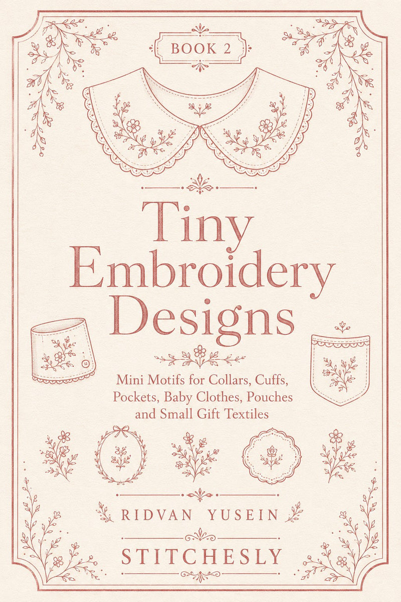 Tiny Embroidery Designs Book 36 Product Book 2 digital PDF embroidery design book - main cover / hero image 7