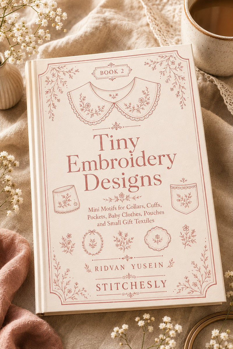 Tiny Embroidery Designs Book 36 Product Book 2 digital PDF embroidery design book - main cover / hero image 3