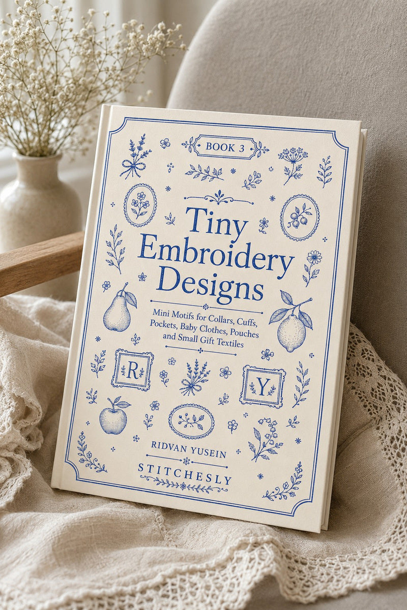 Tiny Embroidery Designs Book 36 Product Book 3 digital PDF embroidery design book - main cover / hero image 3