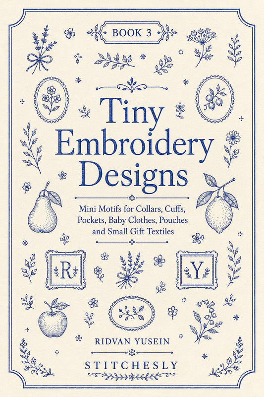 Tiny Embroidery Designs Book 36 Product Book 3 digital PDF embroidery design book - main cover / hero image 2