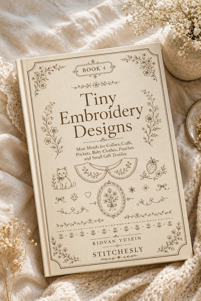 Tiny Embroidery Designs Book 36 Product Book 4 digital PDF embroidery design book - main cover / hero image 2