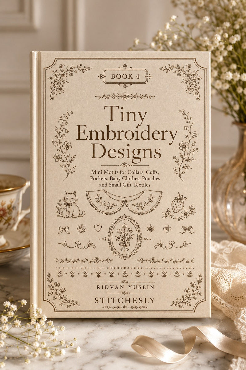 Tiny Embroidery Designs Book 36 Product Book 4 digital PDF embroidery design book - main cover / hero image 1
