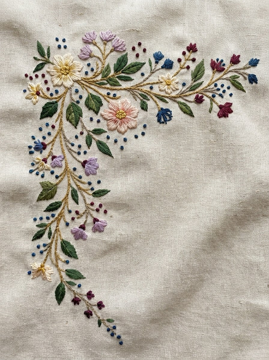 Digital PDF embroidery design bundle cover preview for Lace, Whitework & Delicate Detail Bundle 2, featuring curated embroidery patterns, motif library references and textile… - preview 26