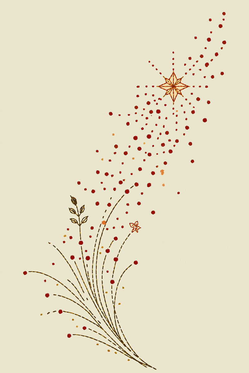 Tiny Star Accent Mini Embroidery from Accent Designs & Mini Motif Library Book 1, a digital embroidery design reference for machine embroidery designs, embroidery patterns and small motif and accent designs.