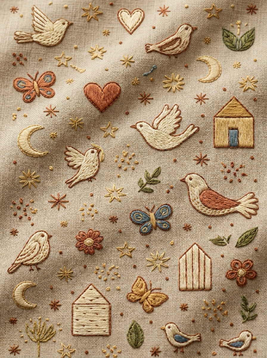 Accent Designs & Mini Motif Library - Book 4 | Digital PDF Embroidery Design Book