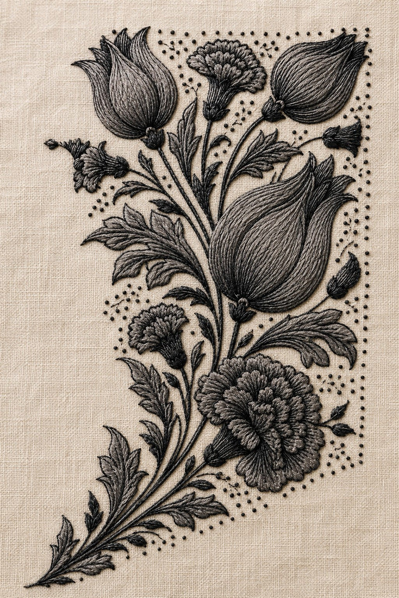 Turkish Embroidery Motifs Book 6 Product Book 4 digital PDF embroidery design book - product image 25
