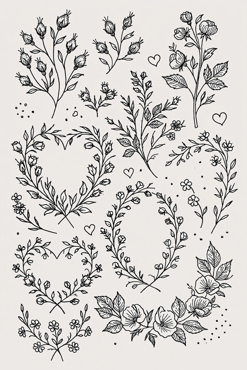 Valentine’s Day Embroidery Book 26 Product Book 2 digital PDF embroidery design book - main cover / hero image 6