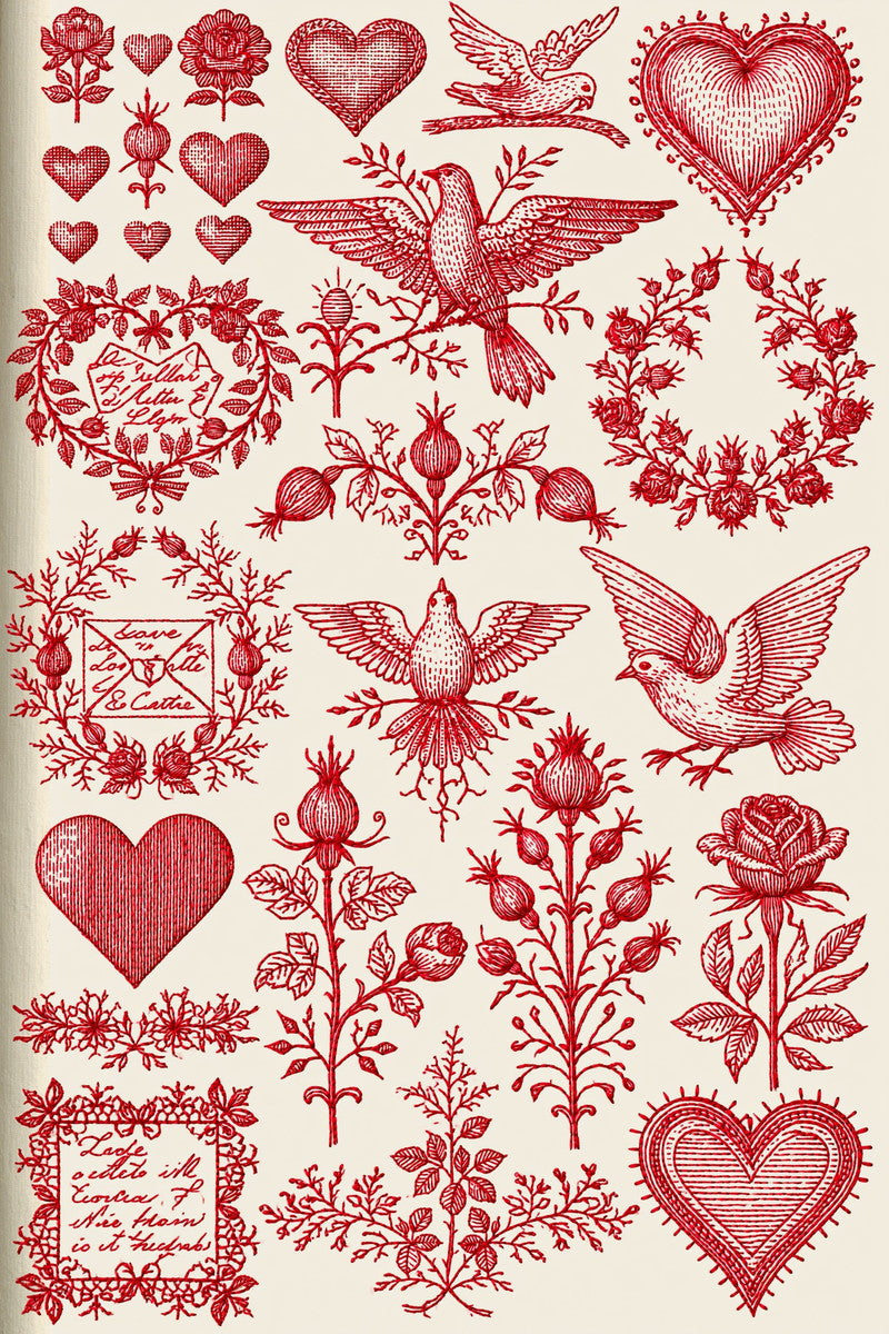 Valentine’s Day Embroidery Book 26 Product Book 2 digital PDF embroidery design book - main cover / hero image 7