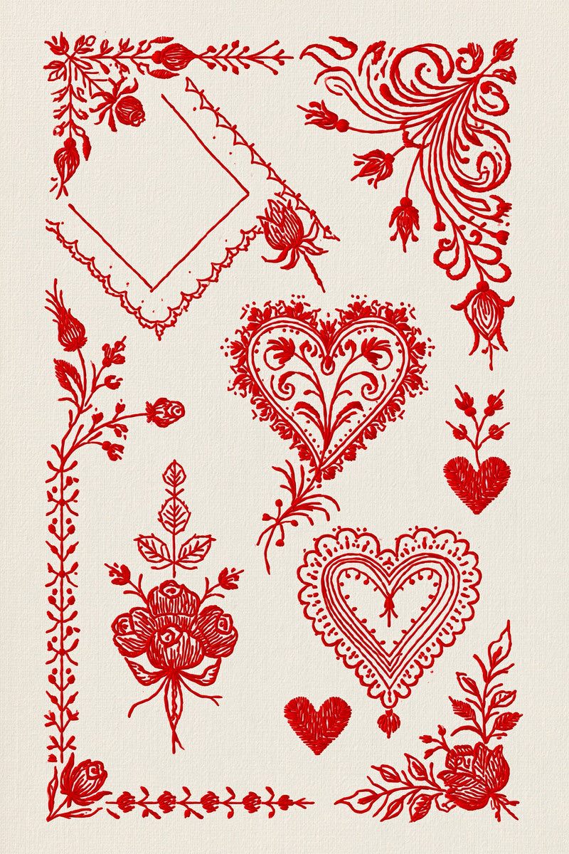 Valentine’s Day Embroidery Book 26 Product Book 4 digital PDF embroidery design book - product image 19