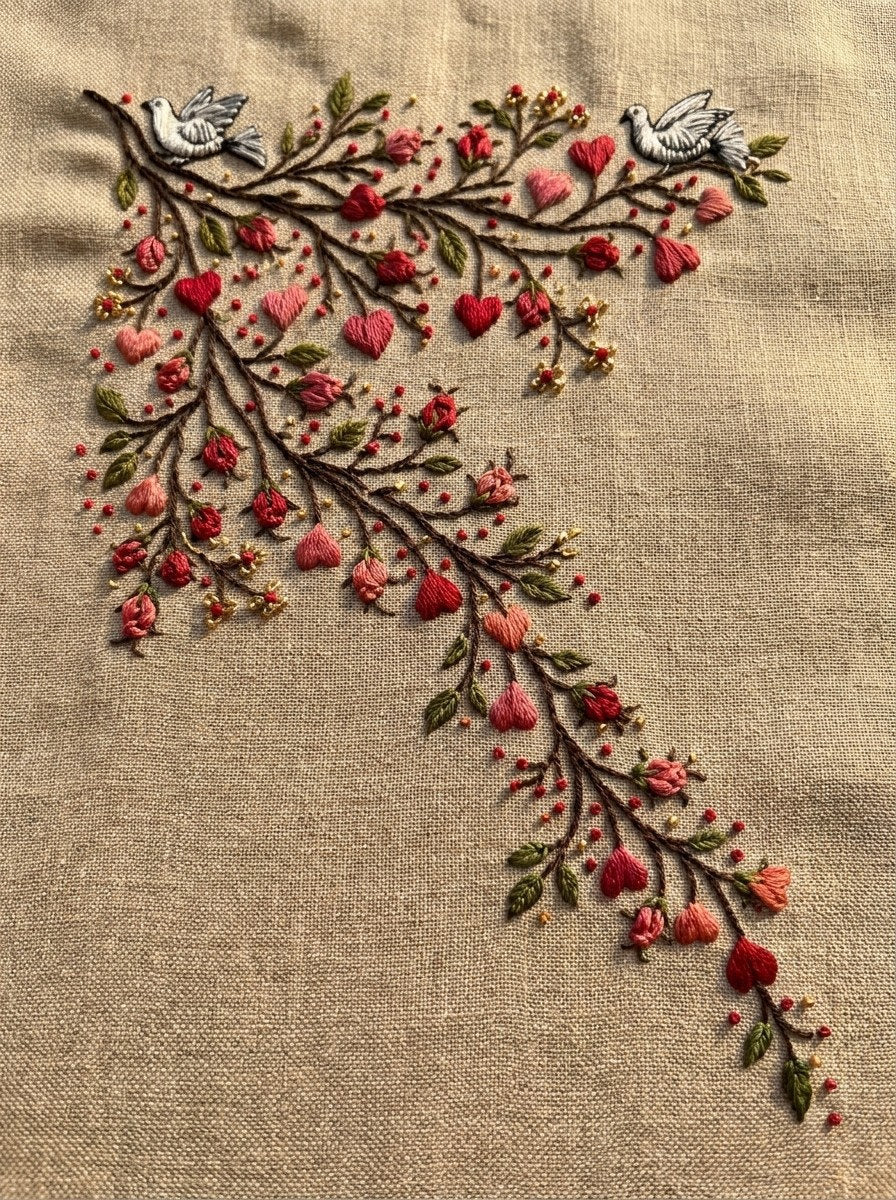 Valentine’s Day Embroidery Book 26 Product Book 3 digital PDF embroidery design book - product image 28