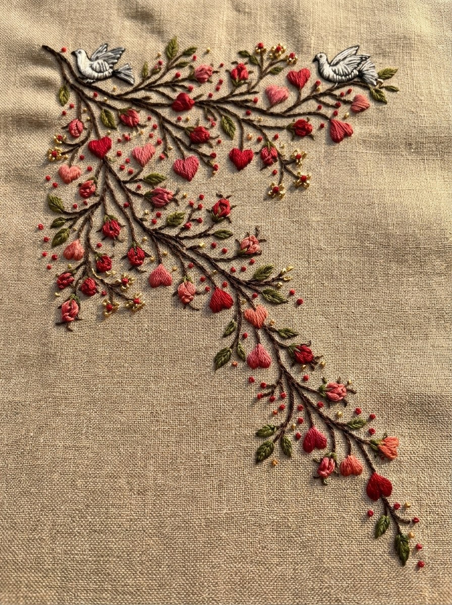 Digital PDF embroidery design bundle cover preview for Seasonal & Sentimental Motifs Bundle 3, featuring curated embroidery patterns, motif library references and textile design… - preview 27