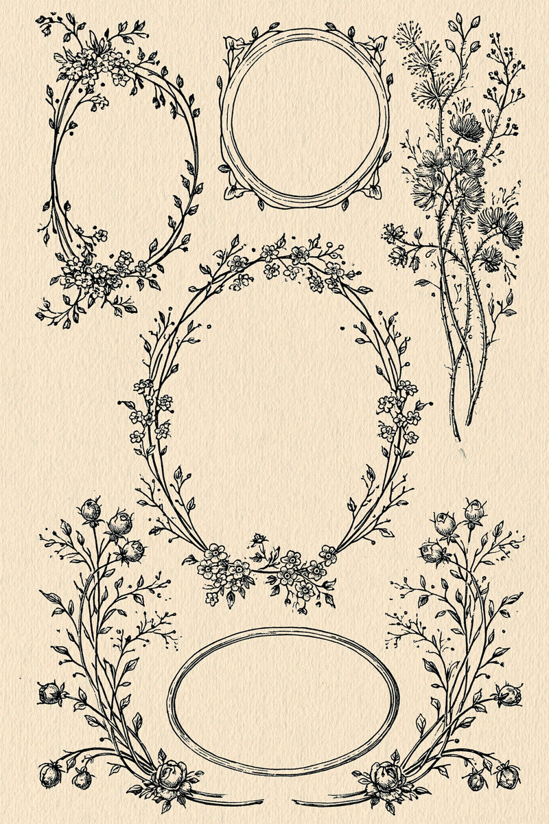 Victorian Sprig & Heirloom Botanicals Book 49 Product Book 1 digital PDF embroidery design book - product image 17