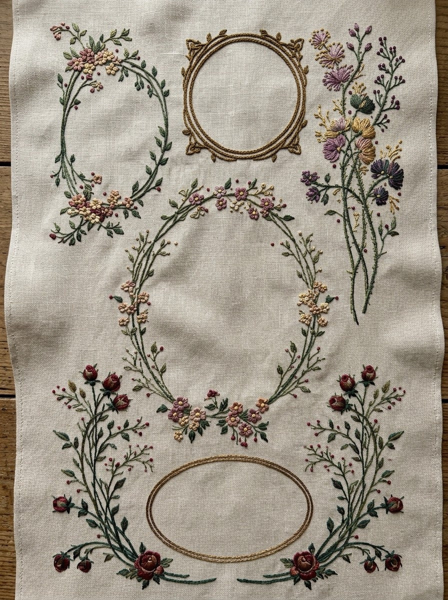 Victorian Sprig & Heirloom Botanicals Book 49 Product Book 1 digital PDF embroidery design book - product image 19