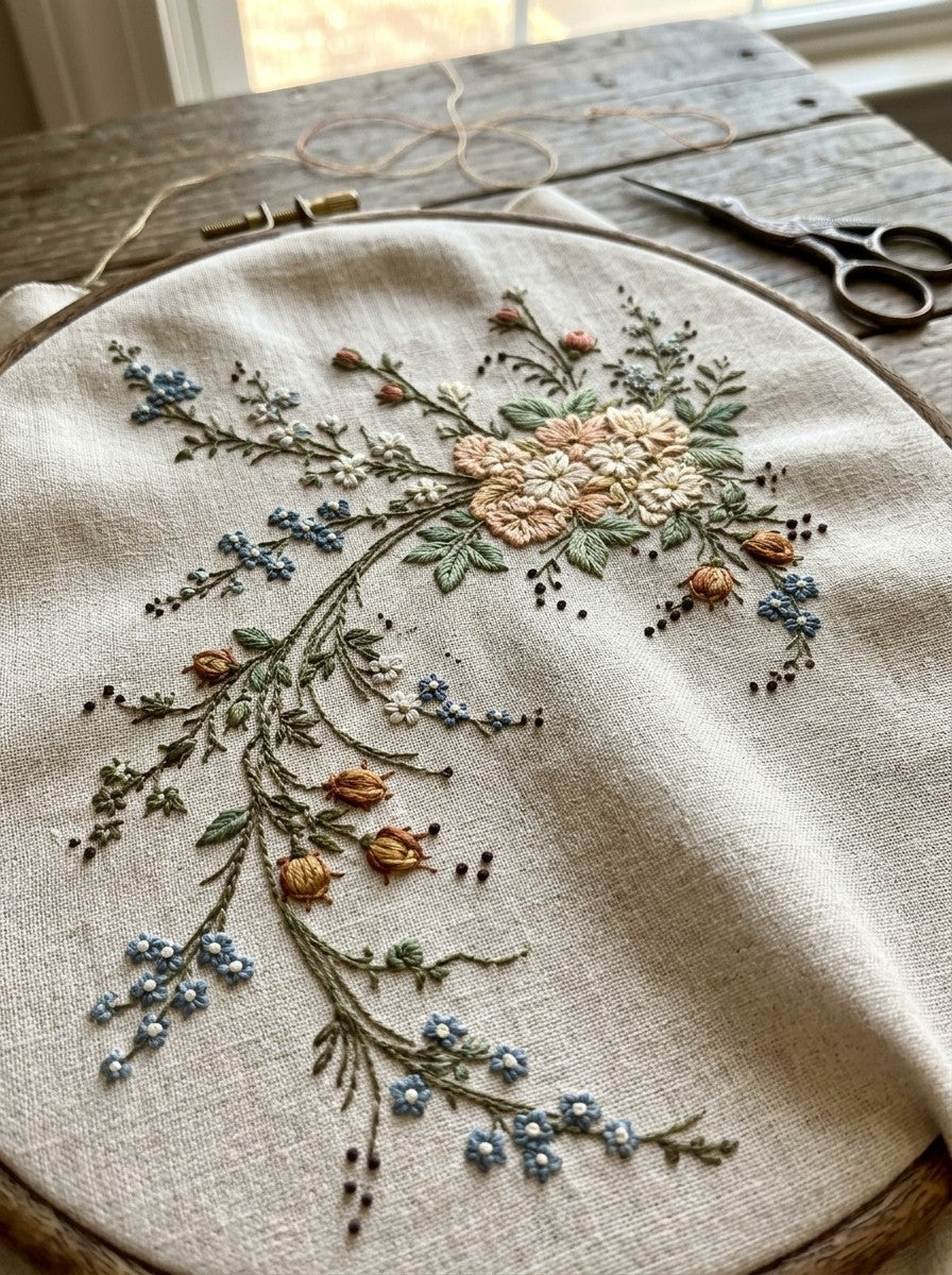 Victorian Sprig & Heirloom Botanicals Book 49 Product Book 1 digital PDF embroidery design book - product image 30