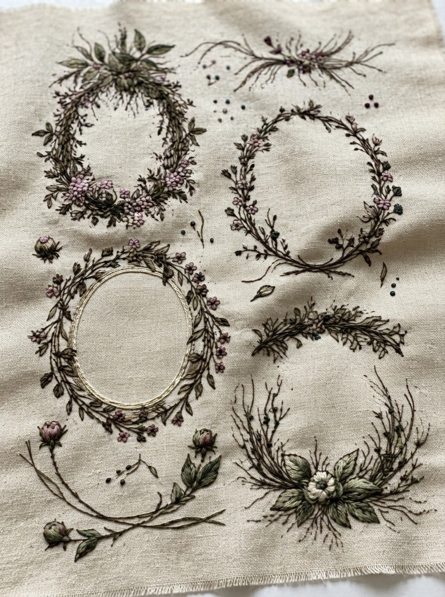 Victorian Sprig & Heirloom Botanicals Book 49 Product Book 6 digital PDF embroidery design book - product image 29