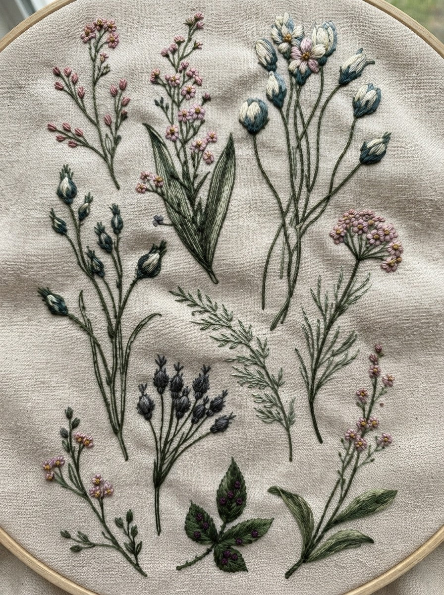 Victorian Sprig & Heirloom Botanicals Book 49 Product Book 2 digital PDF embroidery design book - product image 29