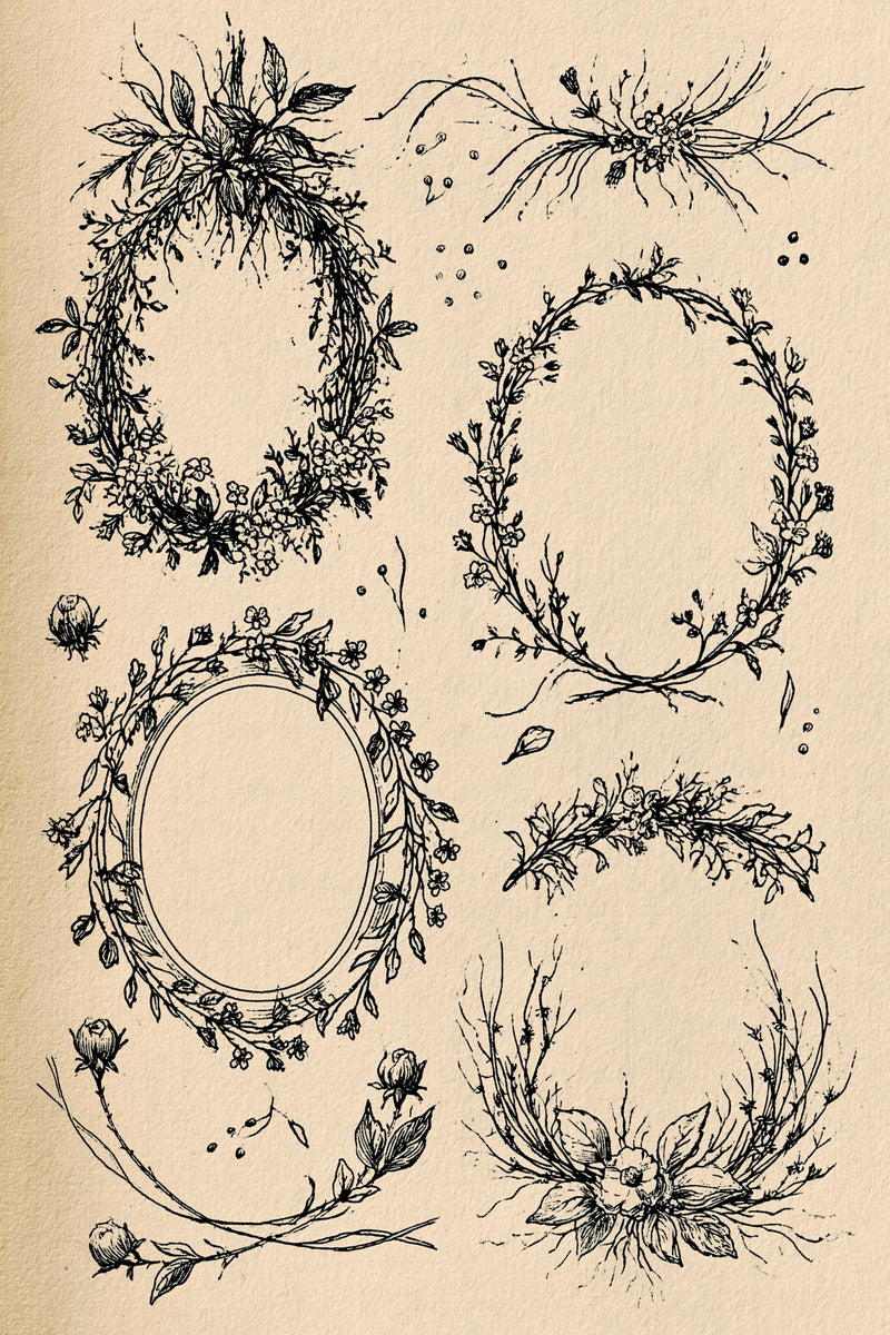 Victorian Sprig & Heirloom Botanicals Book 49 Product Book 6 digital PDF embroidery design book - product image 28