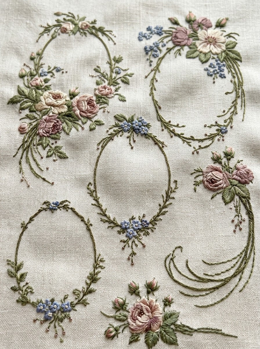 Victorian Sprig & Heirloom Botanicals Book 49 Product Book 1 digital PDF embroidery design book - product image 27