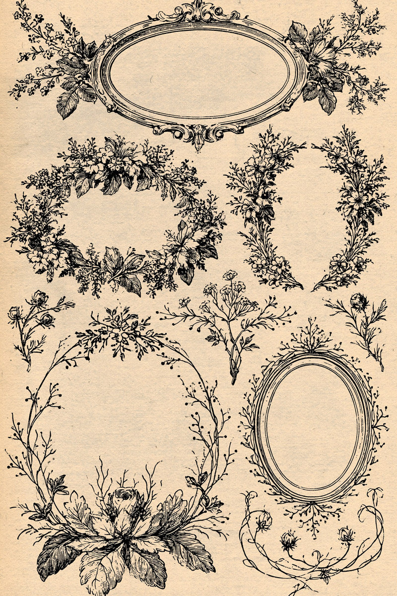 Victorian Sprig & Heirloom Botanicals Book 49 Product Book 6 digital PDF embroidery design book - pattern preview 6