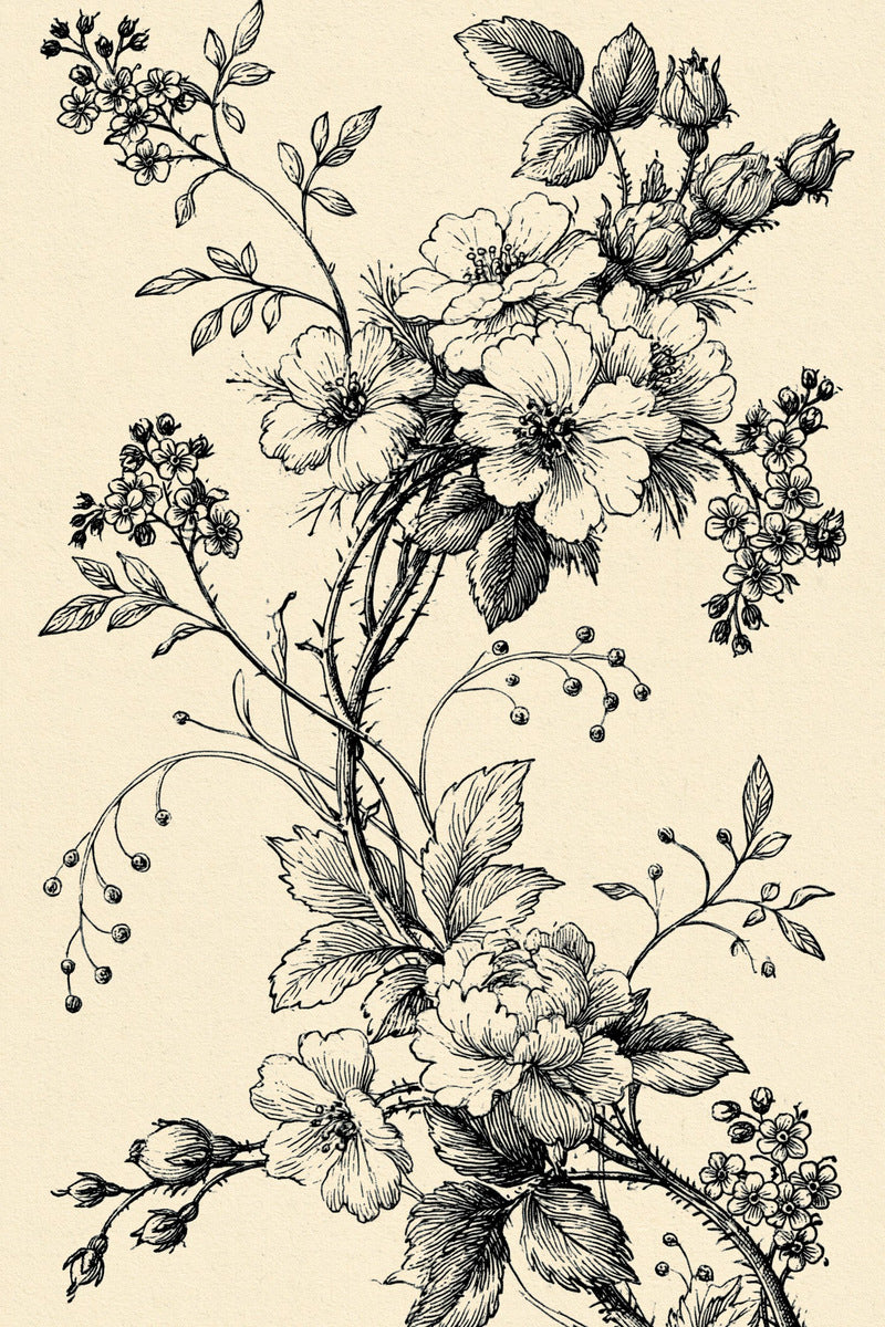Victorian Sprig & Heirloom Botanicals Book 49 Product Book 1 digital PDF embroidery design book - pattern preview 6