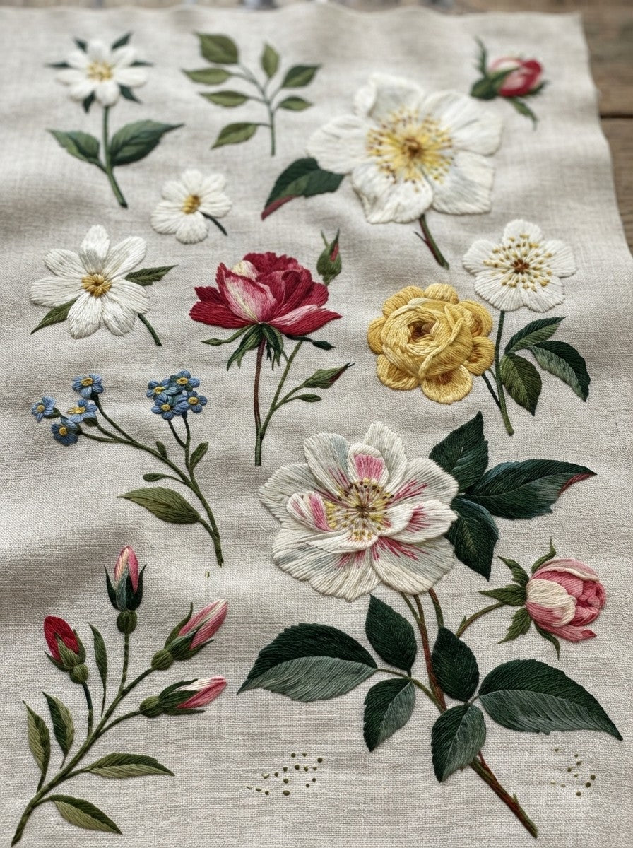 Victorian Sprig & Heirloom Botanicals Book 49 Product Book 2 digital PDF embroidery design book - product image 21