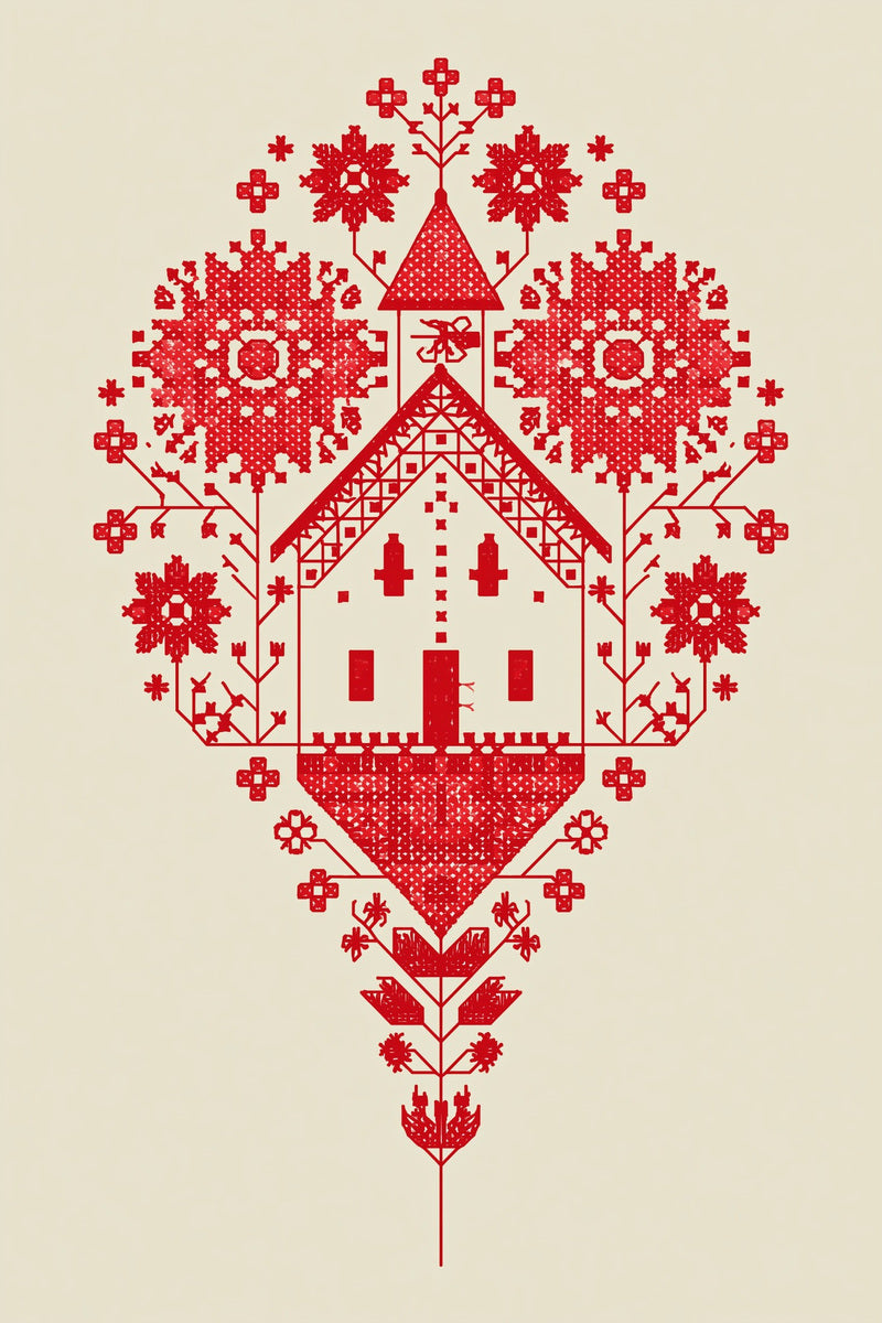 Vintage Cross Stitch & Redwork Library Book 18 Product Book 4 digital PDF embroidery design book - product image 13
