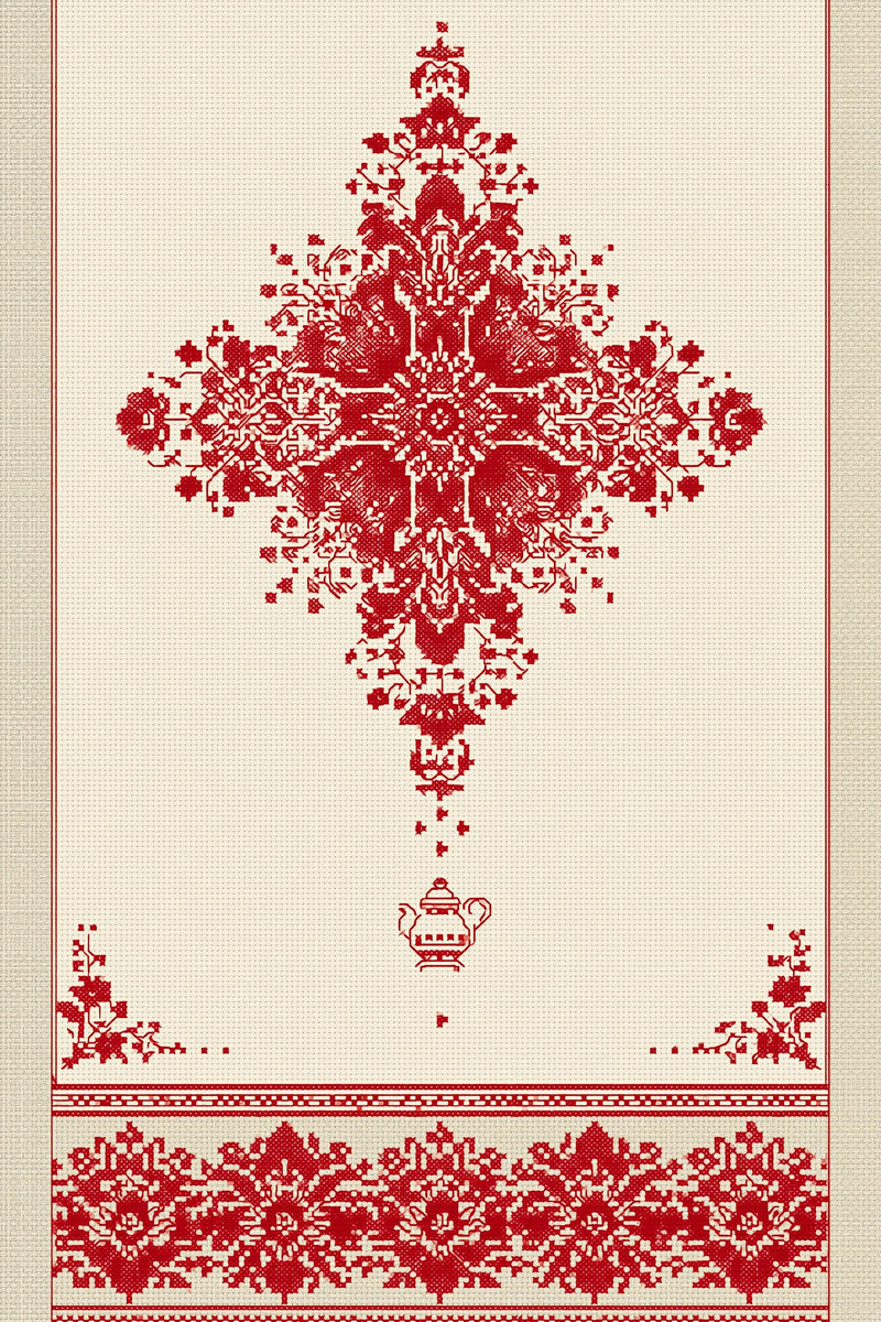 Vintage Cross Stitch & Redwork Library Book 18 Product Book 2 digital PDF embroidery design book - product image 20