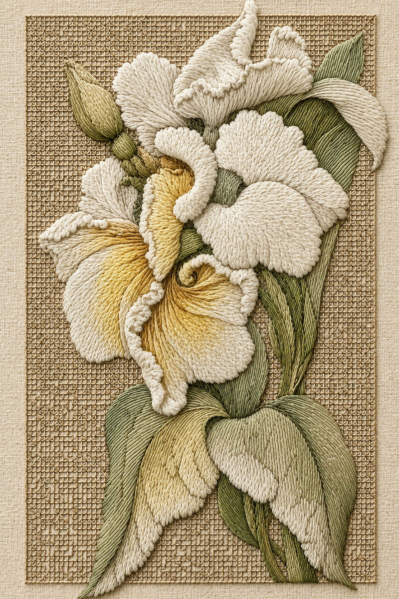 Voided Botanical Corner 02 from Colbert Embroidery Studies Book 4, a digital embroidery design reference for machine embroidery designs, embroidery patterns and corner embroidery.