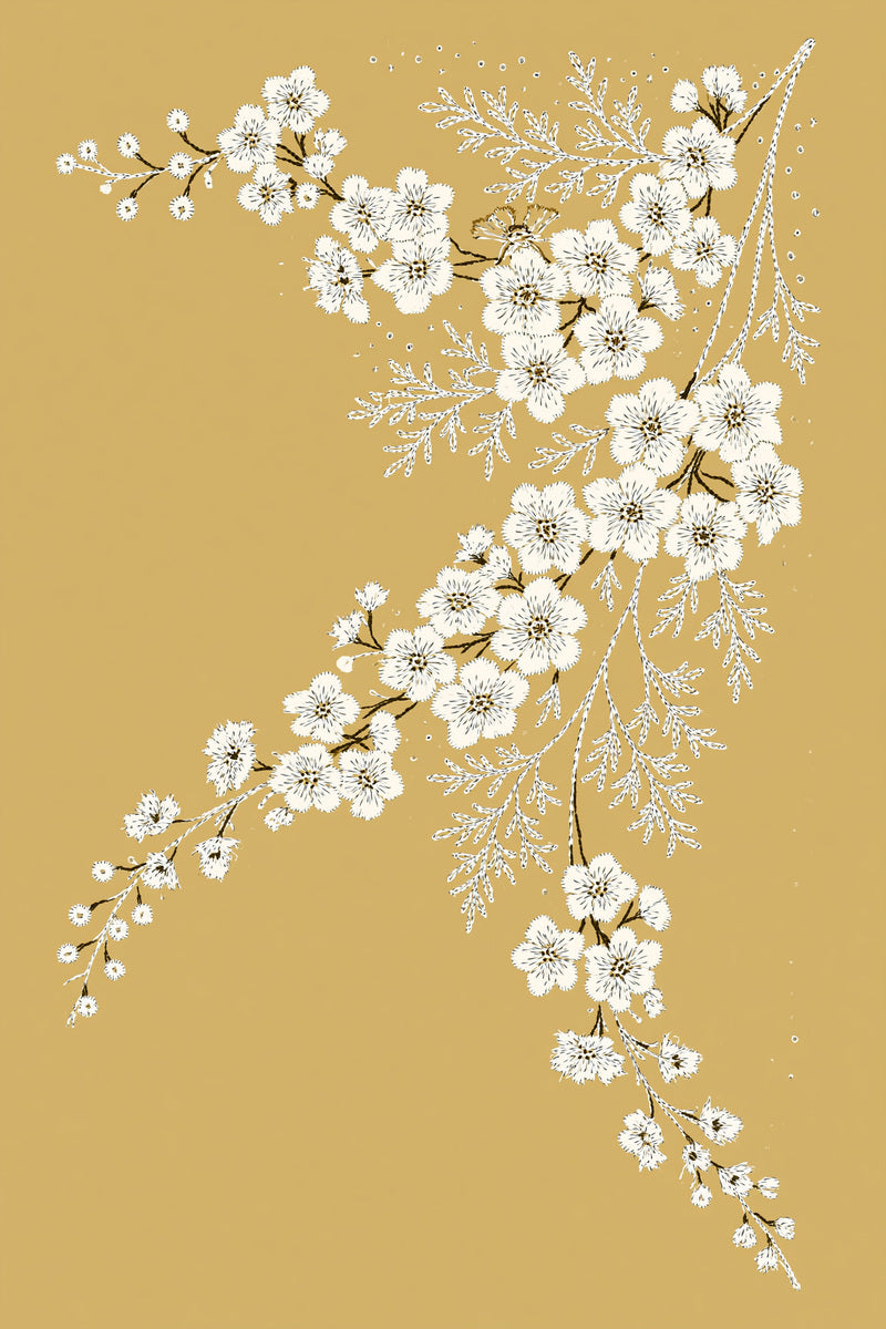Vow Cloth Corner Motif French from French Embroidery & La Broderie Blanche Book 1, a digital embroidery design reference for machine embroidery designs, embroidery patterns and corner embroidery.