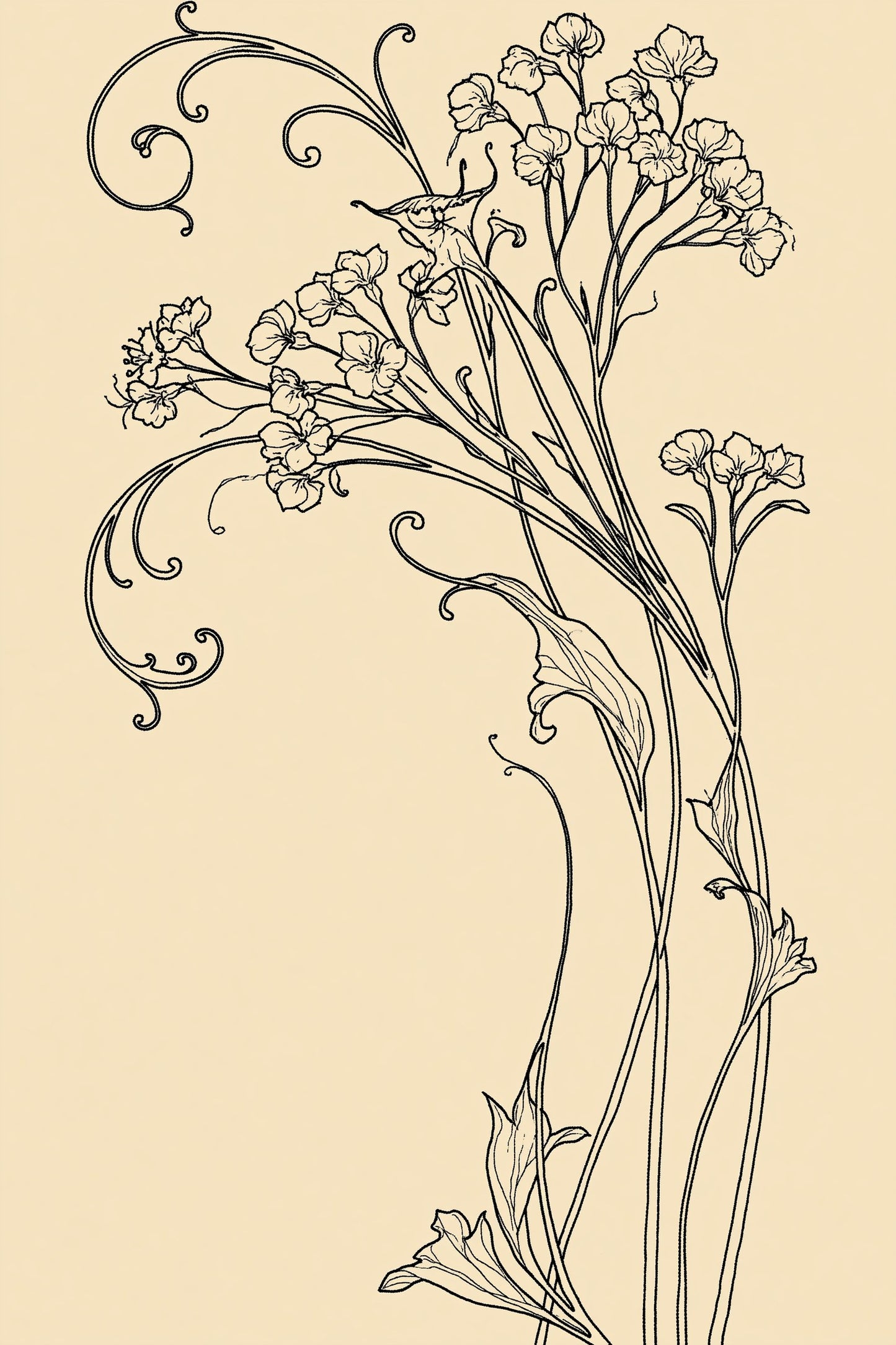 Digital PDF embroidery design bundle cover preview for Botanical Garden Archive Bundle 3, featuring curated embroidery patterns, motif library references and textile design… - preview 16