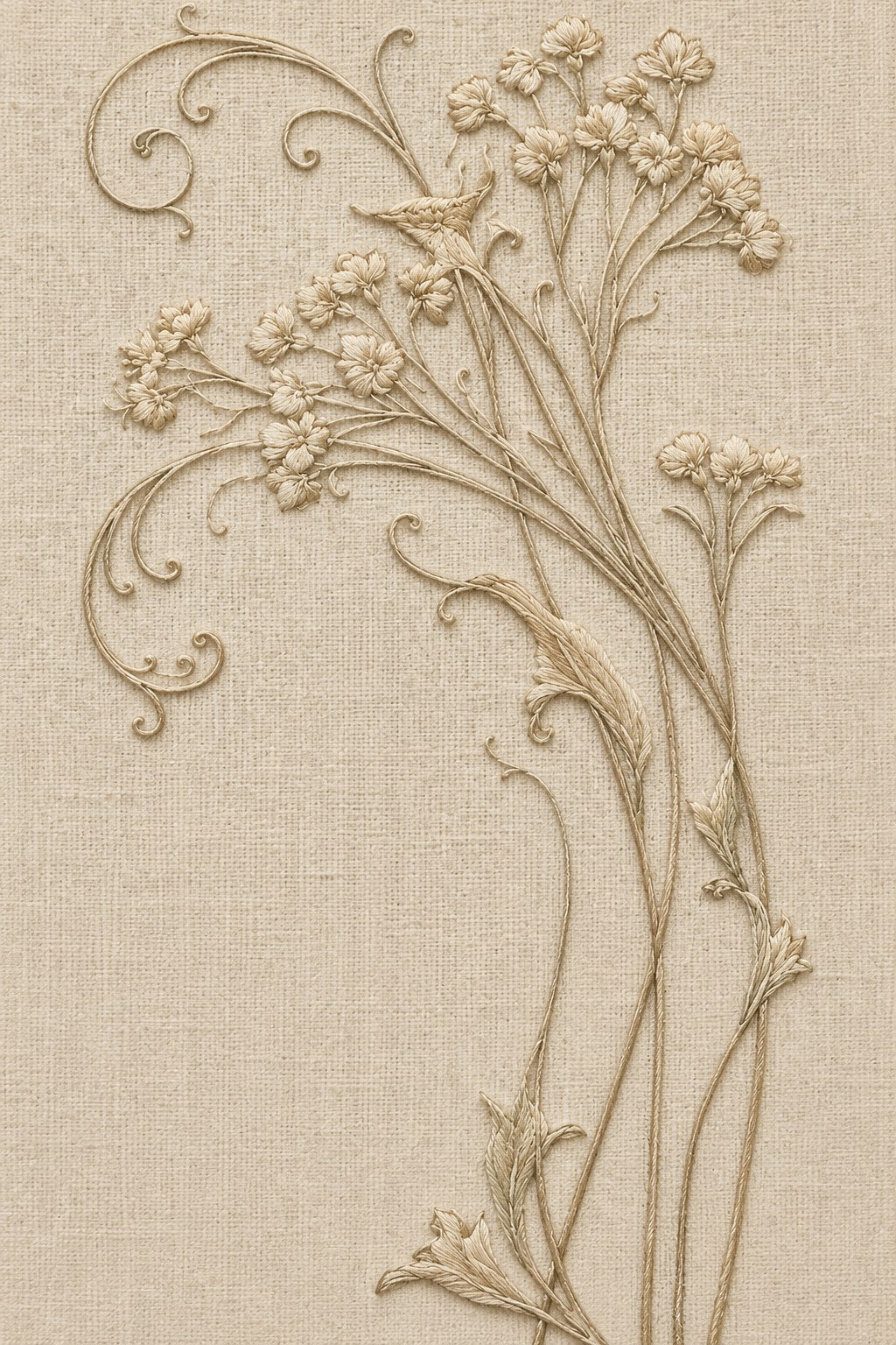 Digital PDF embroidery design bundle cover preview for Botanical Garden Archive Bundle 3, featuring curated embroidery patterns, motif library references and textile design… - preview 13