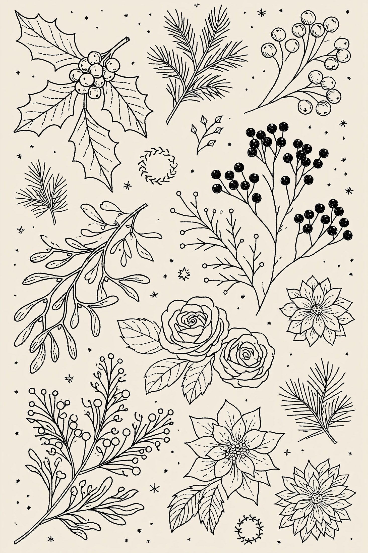 Digital PDF embroidery design bundle cover preview for Seasonal & Sentimental Motifs Bundle 3, featuring curated embroidery patterns, motif library references and textile design… - preview 23