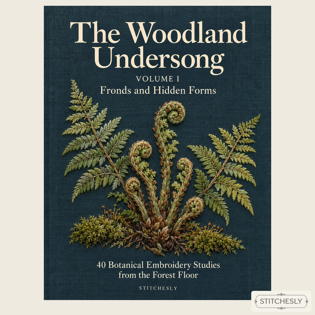 The Woodland Undersong Volume I front cover, Fronds and Hidden Forms, Studies 01 to 40.